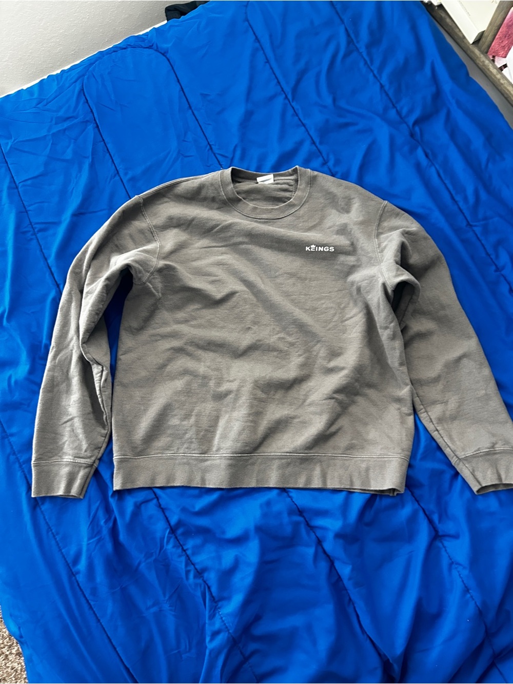 Keen Gray Crewneck Sweatshirt with White Logo